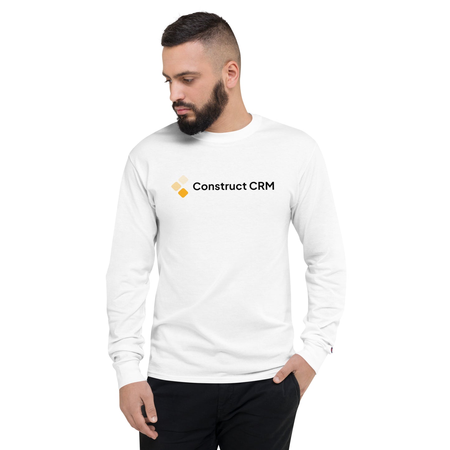 Construct CRM Men's Champion Long Sleeve Shirt