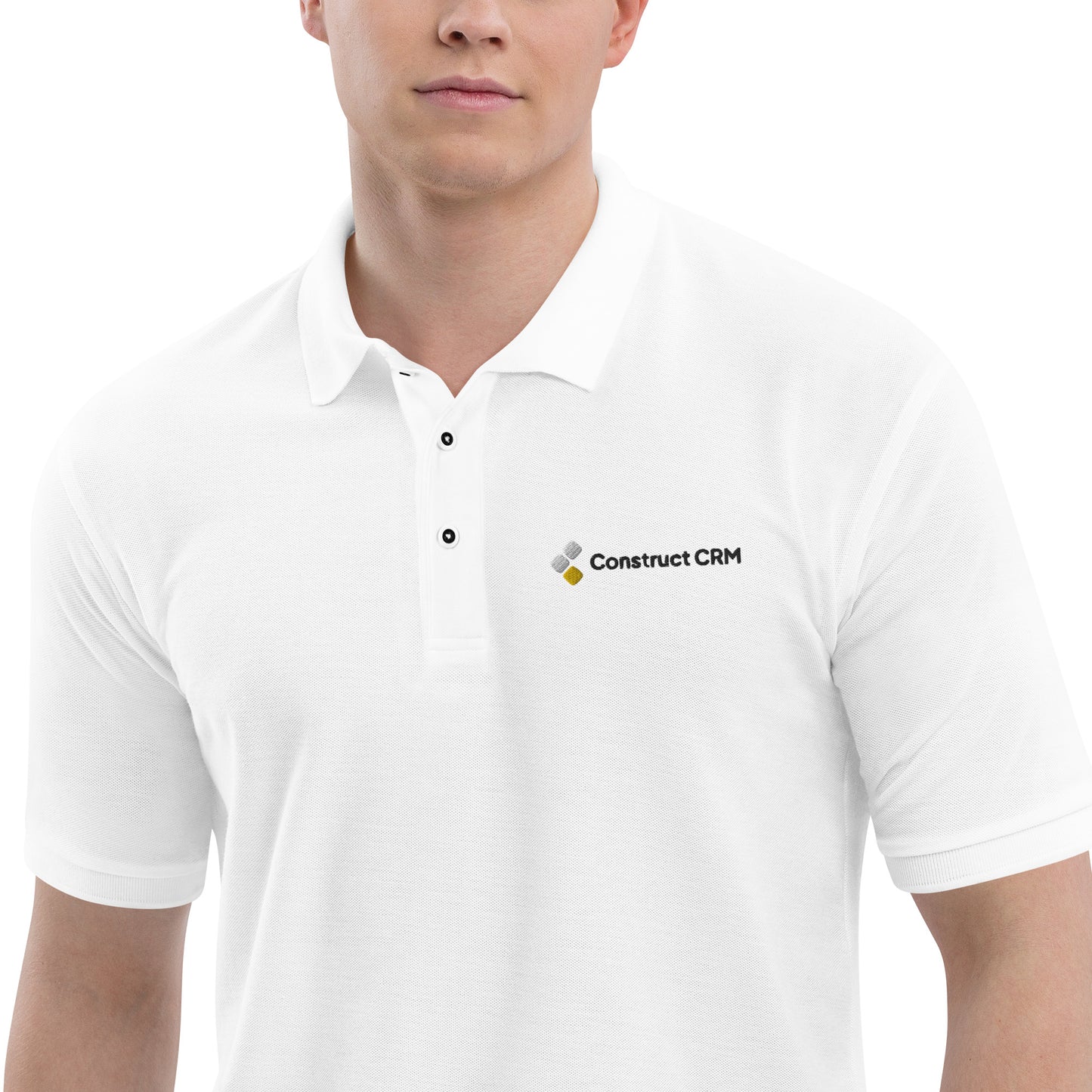Construct CRM Men's Premium Polo