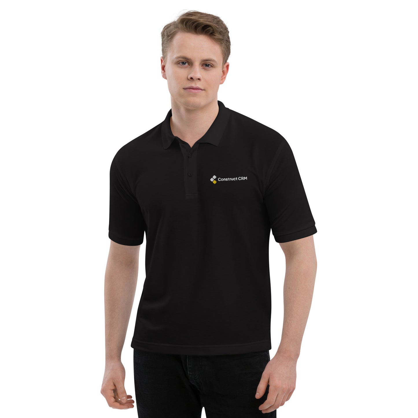 Construct CRM Men's Premium Polo