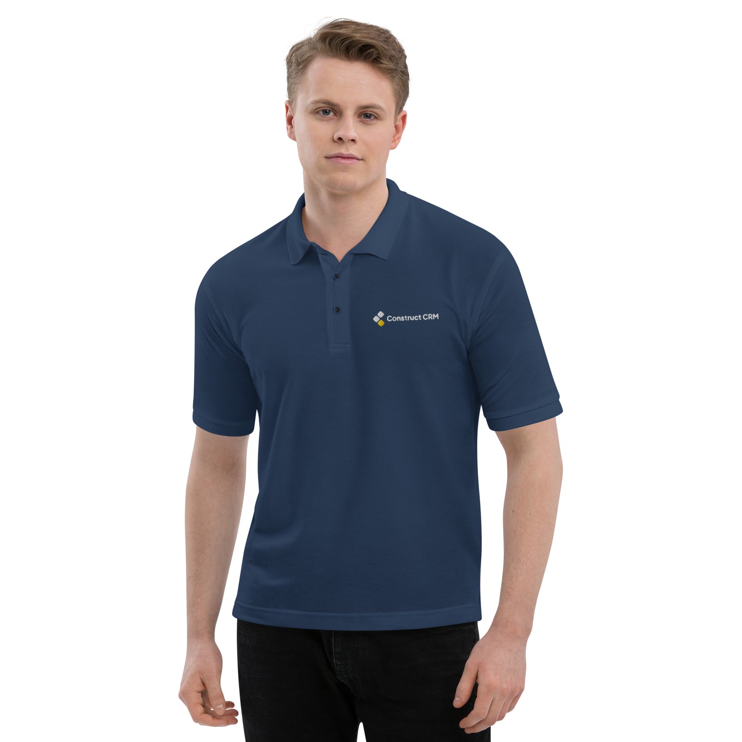 Construct CRM Men's Premium Polo