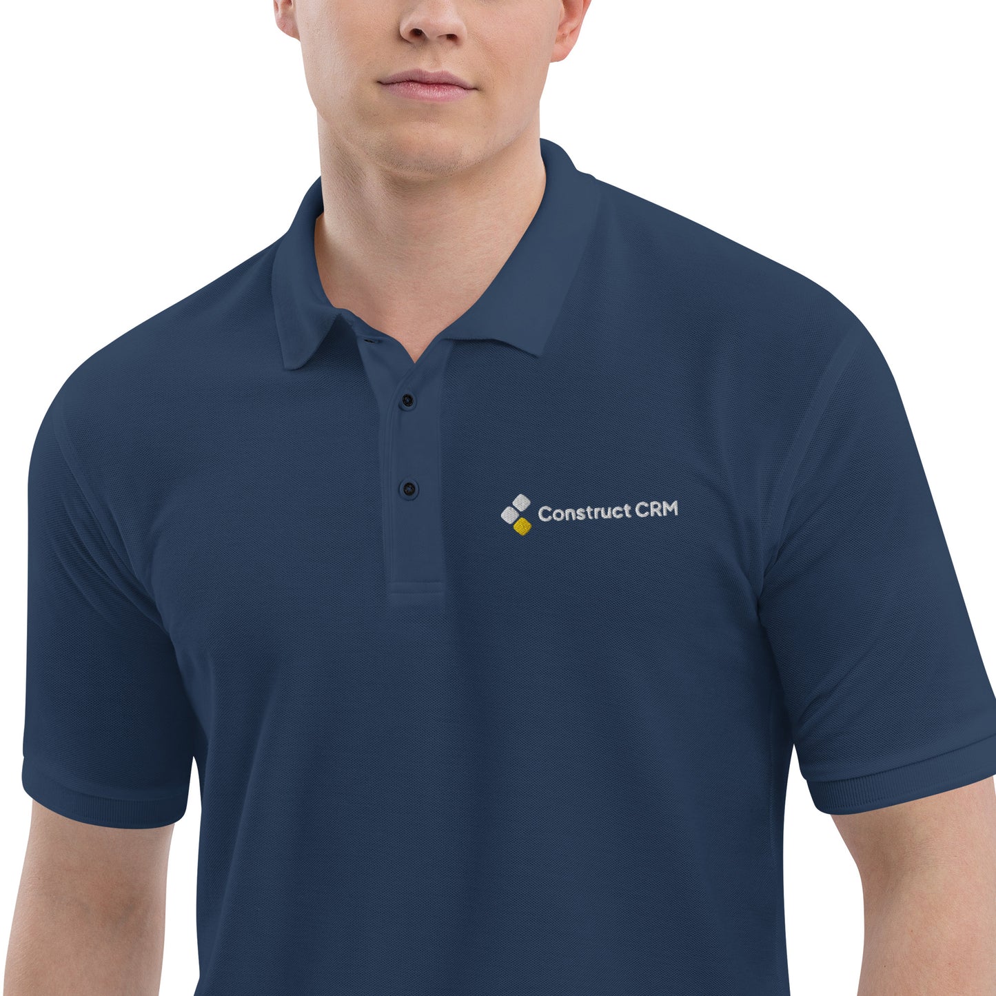 Construct CRM Men's Premium Polo
