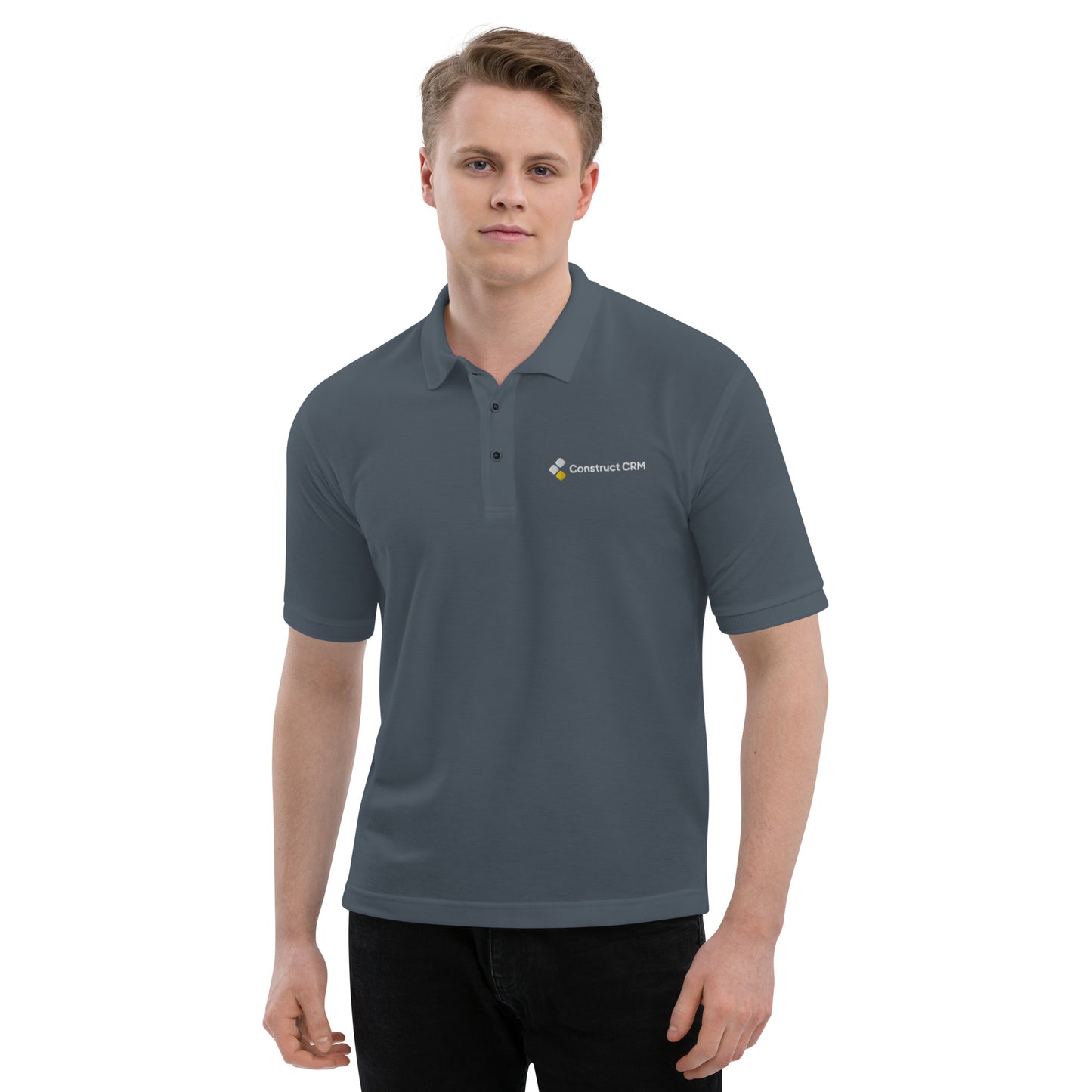 Construct CRM Men's Premium Polo