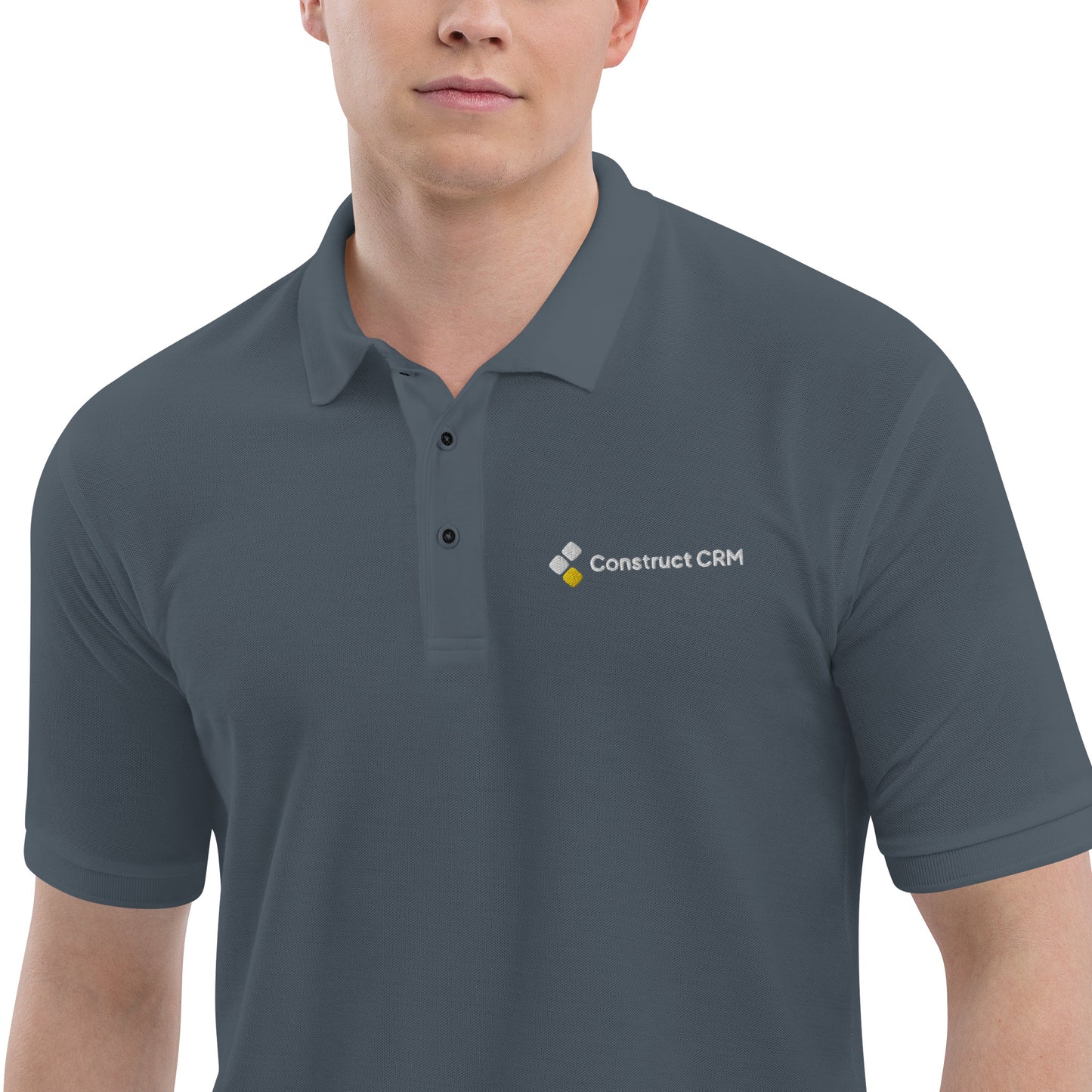 Construct CRM Men's Premium Polo